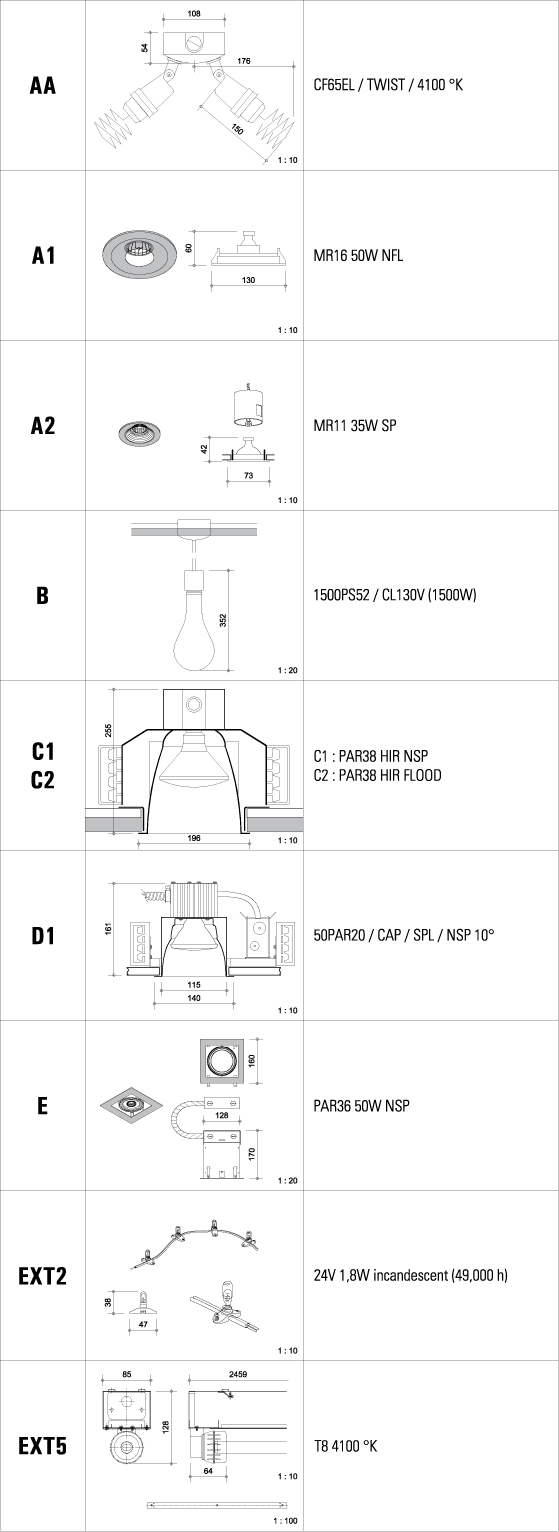 LIGHT FIXTURES 1