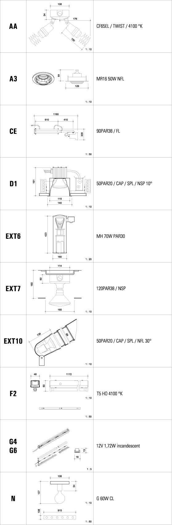 LIGHT FIXTURES